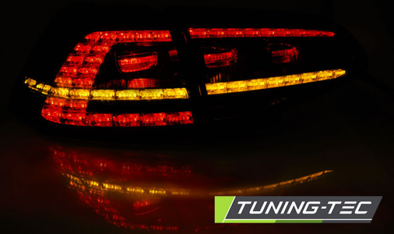 LED Upgrade Design Rückleuchten für VW Golf 7 (VII) 13-17 rot/rauch mit dynamischem Blinker